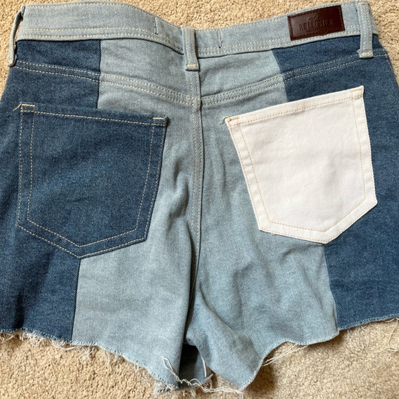 Hollister patchwork jean shorts - Picture 2 of 4